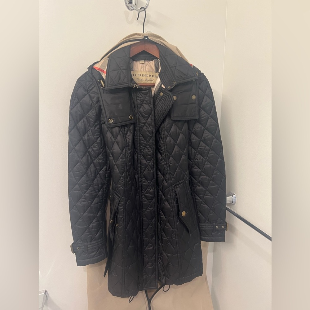 Quilted Burberry Jacket - image 1